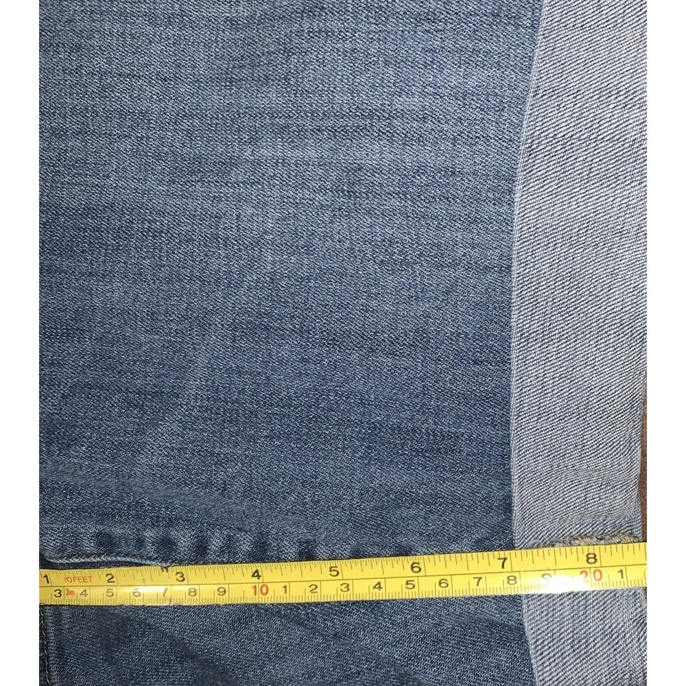 Talbots boyfriend Jean Shorts Womens 22W Light Wash Denim 8.5" Inseam Summer - Picture 7 of 7